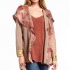 Women'S Clothing * | Promo Aratta Looks Authentic Hoody Shirt Cardigan