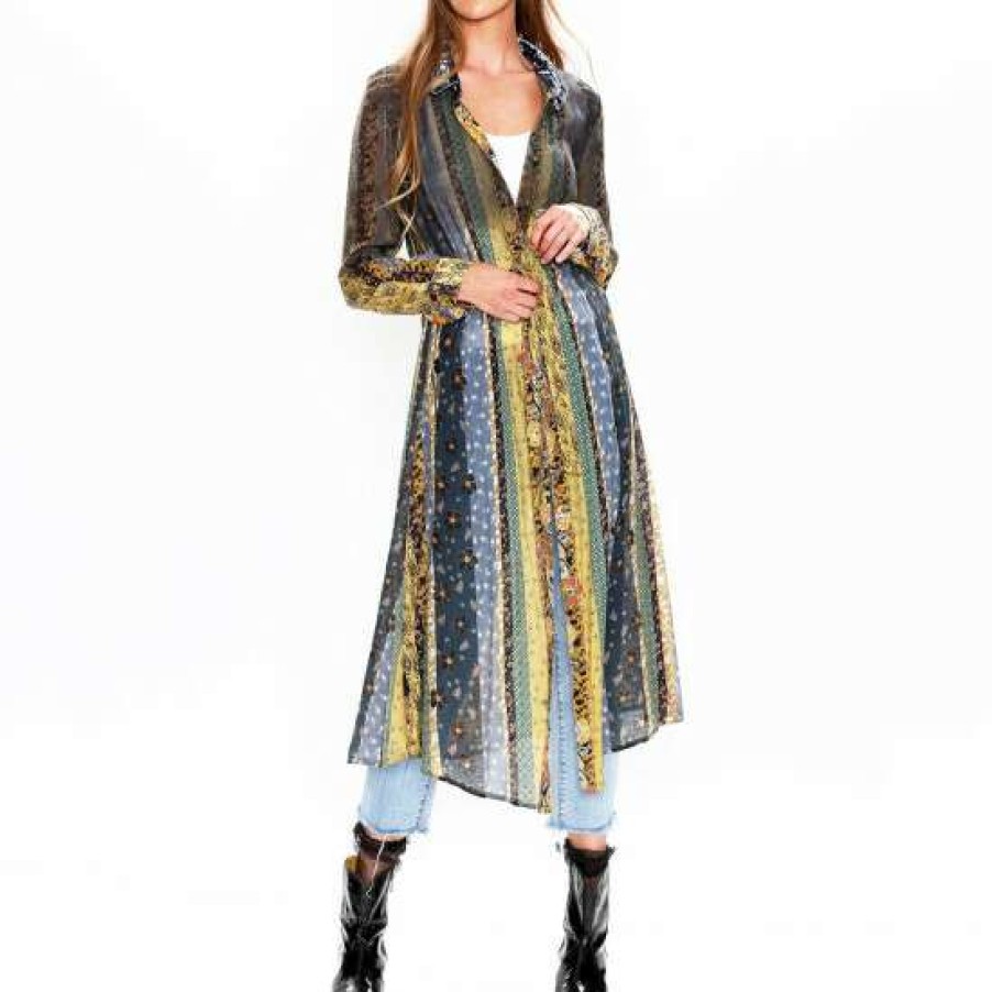 Women'S Clothing * | Discount Aratta Jeanne Shirt Dress Blue