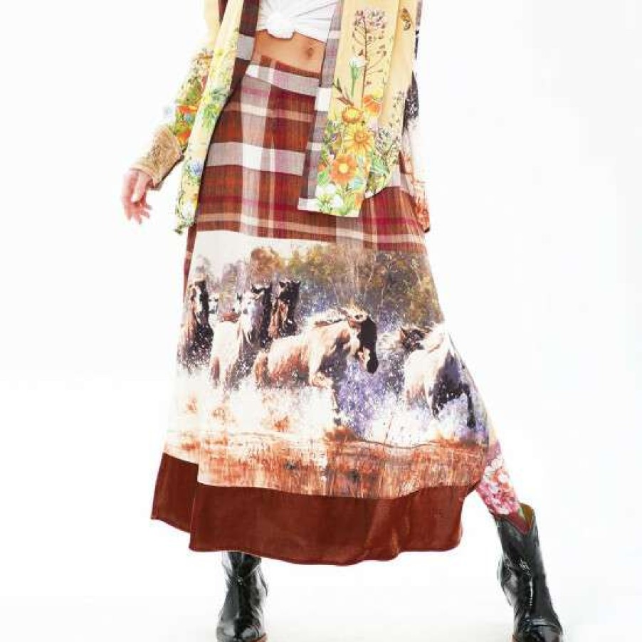 Women'S Clothing * | Buy Aratta In The Saddle Maxi Shirt