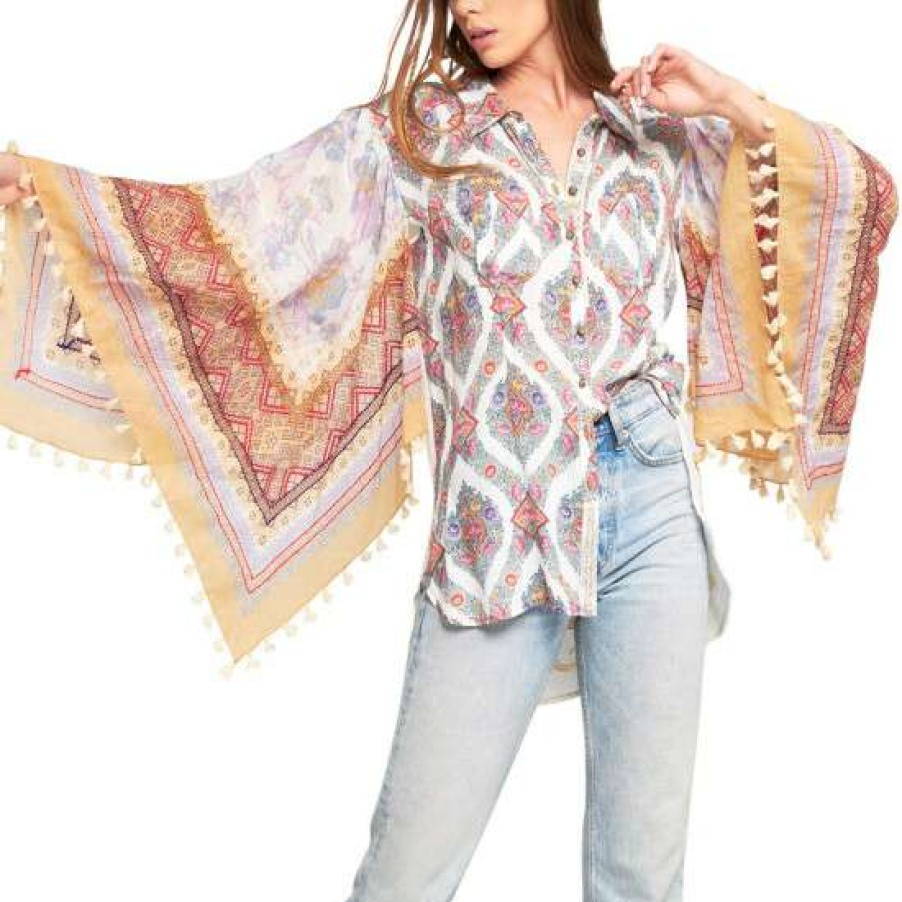 Women'S Clothing * | Budget Aratta American Beauty Shirt