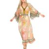 Women'S Clothing * | Wholesale Aratta Dark Paradise Dress Taupe Taupe