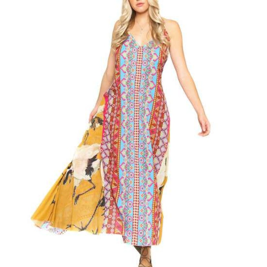 Women'S Clothing * | Budget Aratta Looking Stunning Dress Multi Multi