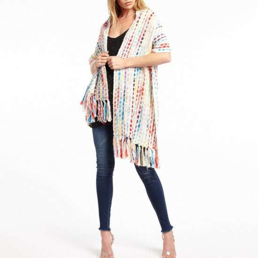 Women'S Clothing * | Cheap Aratta Keep It Warm Knit Shawl