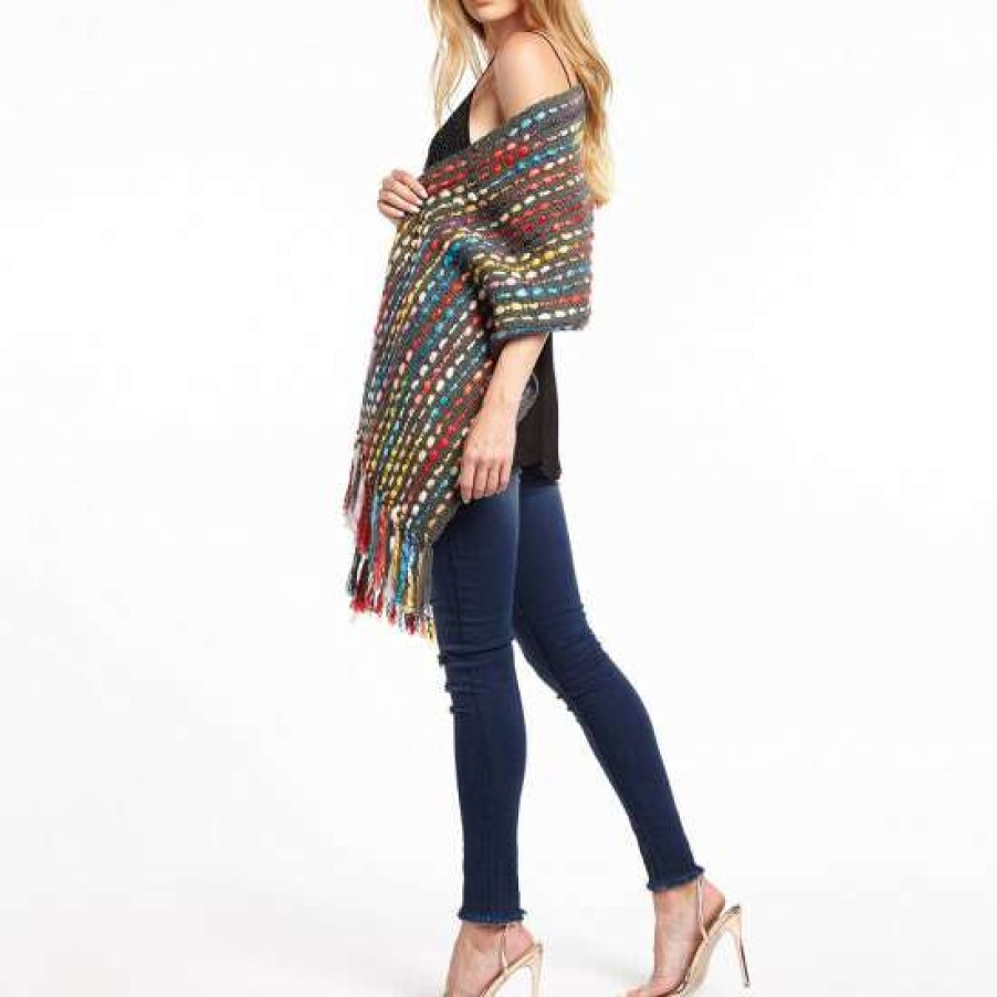 Women'S Clothing * | Cheap Aratta Keep It Warm Knit Shawl