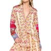 Women'S Clothing * | Hot Sale Aratta Obsessed Peacock Paradise Shirt