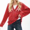 Women'S Clothing * | Flash Sale Aratta Red Grand Prix Top