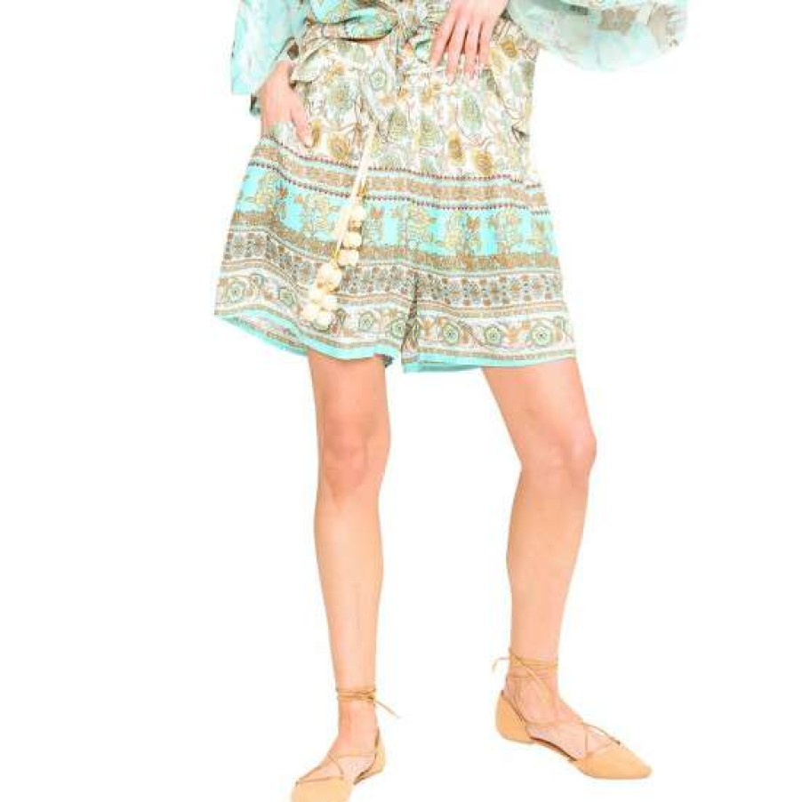 Women'S Clothing * | Best Reviews Of Aratta Forever Lilies Shorts