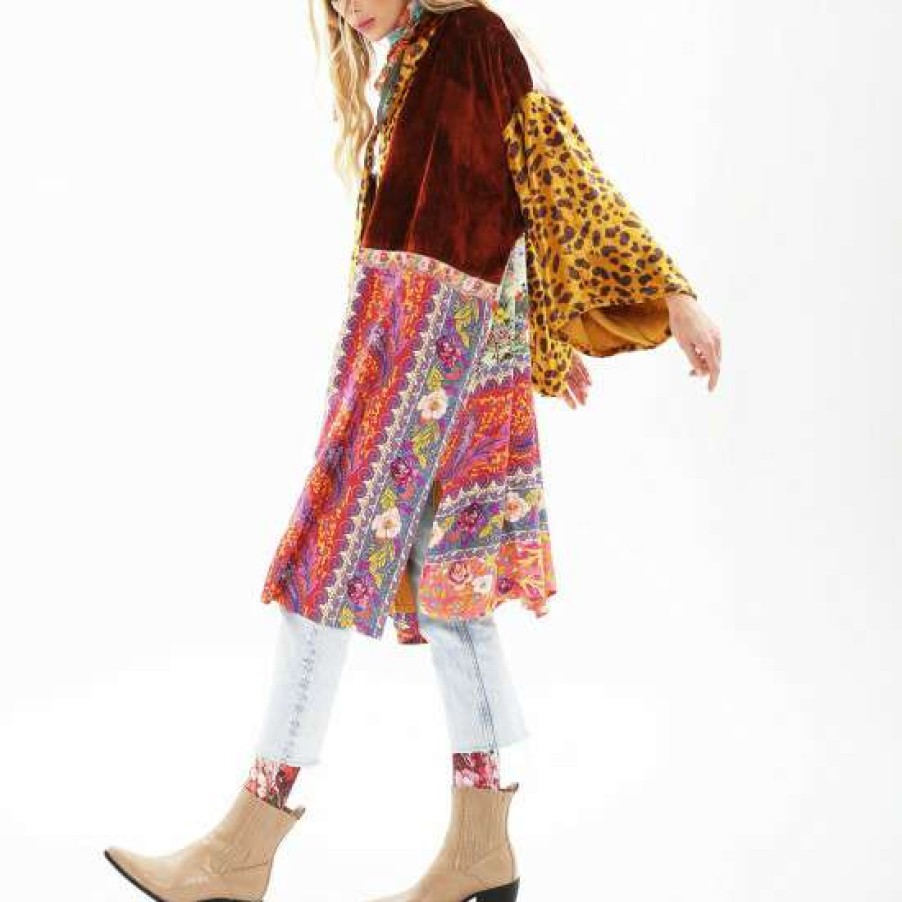 Women'S Clothing * | New Aratta Nova Cheetah Topper