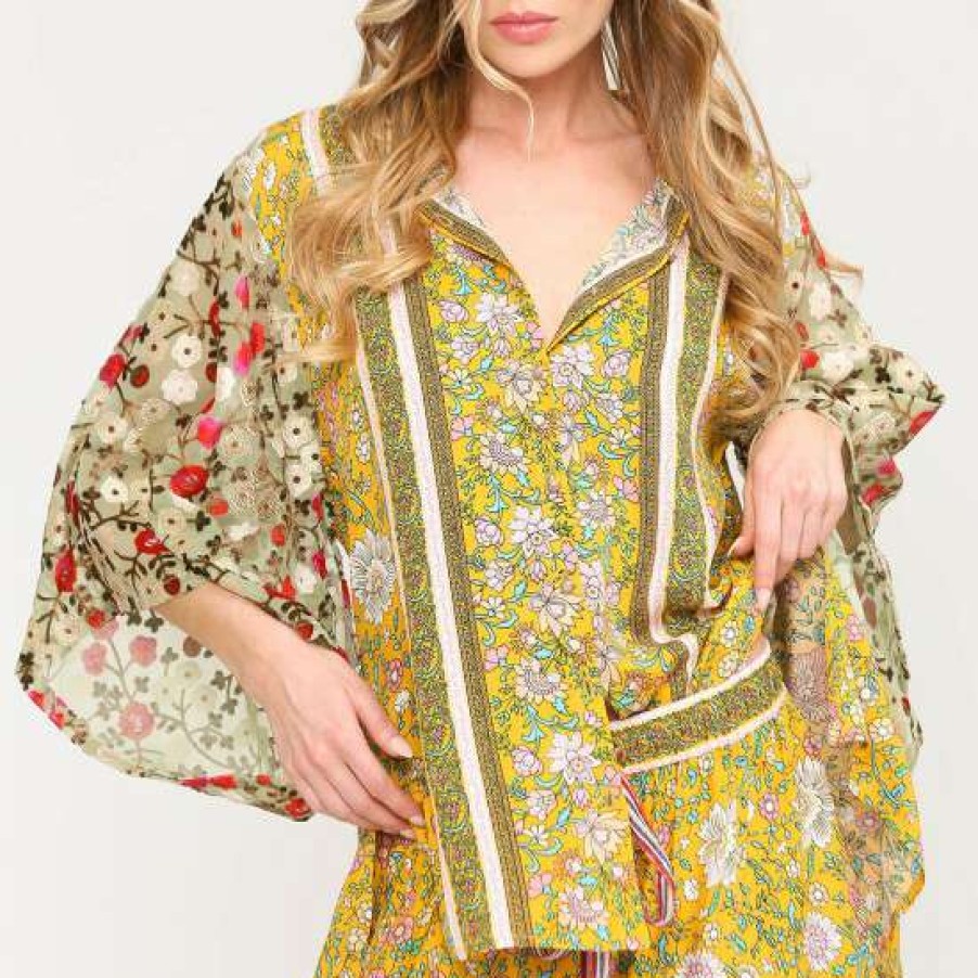 Women'S Clothing * | Brand New Aratta Vintage Mood Shirt