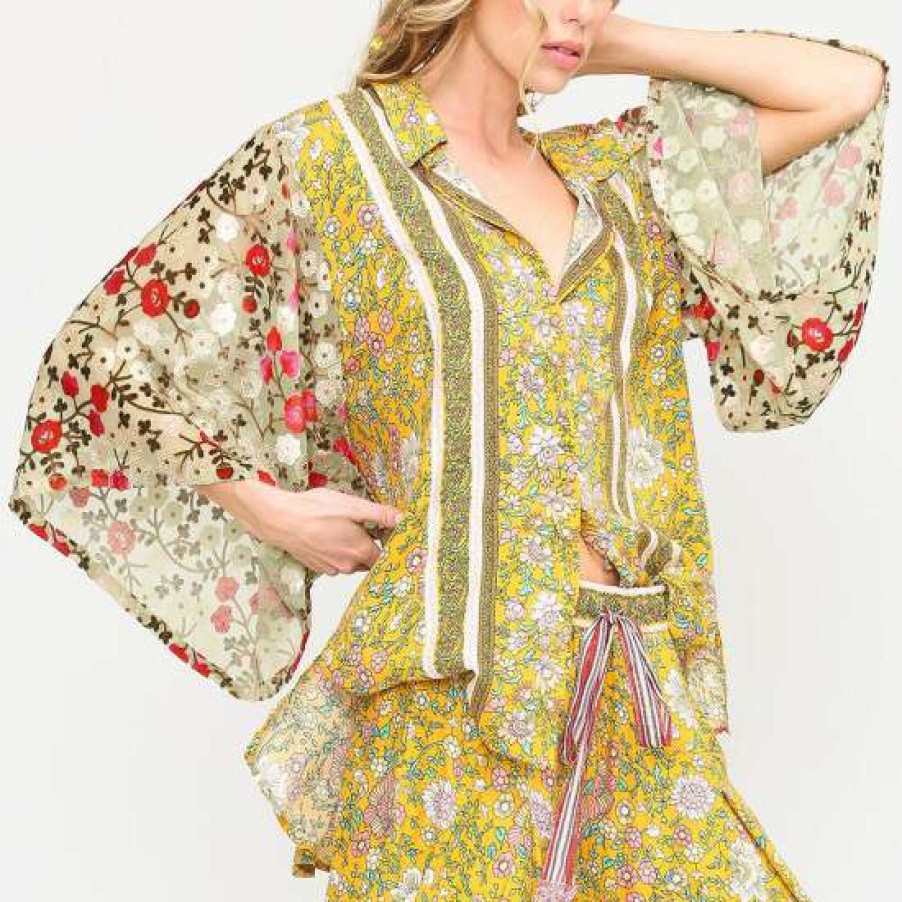 Women'S Clothing * | Brand New Aratta Vintage Mood Shirt